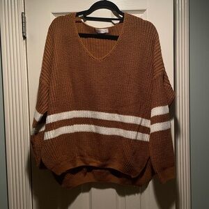 Vestique Fall Football Sweater